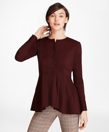 cotton peplum