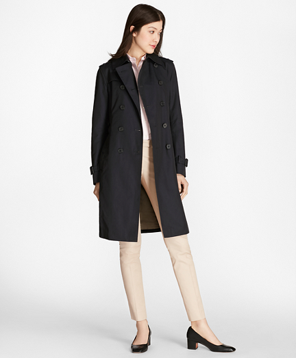 DoubleBreasted Trench Coat Brooks Brothers