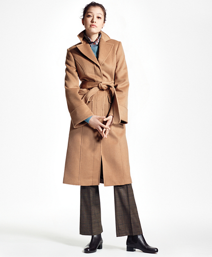 brooks brothers camel hair coat
