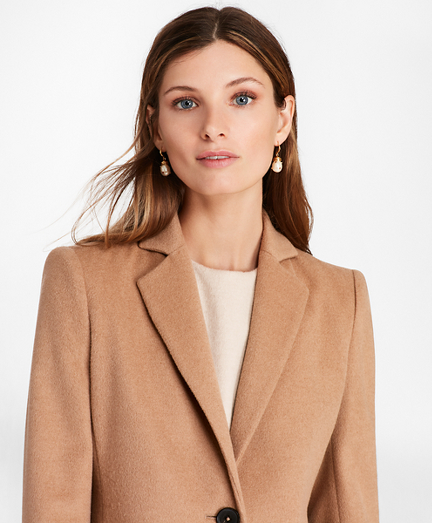 brooks brothers camel hair jacket