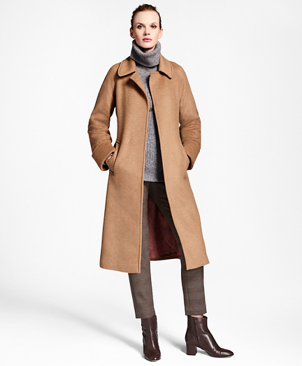 brooks brothers camel hair coat