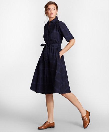 shirt dress navy