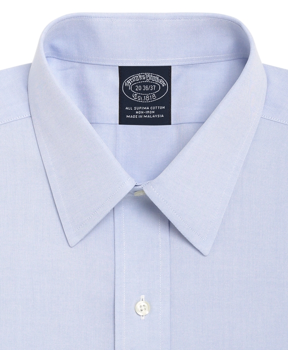 Big & Tall Dress Shirt, Non-Iron Point Collar - Brooks Brothers