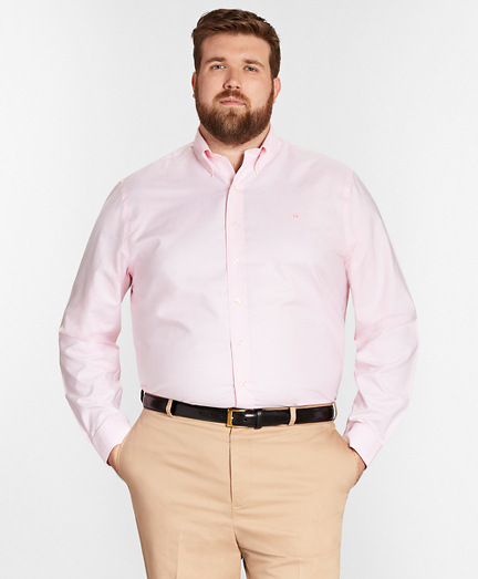 Non-Iron Big & Tall Oxford Sport Shirt
