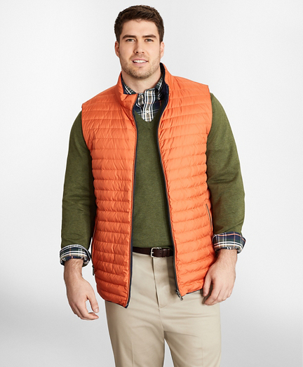 brooks brothers puffer vest